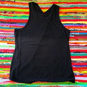 Wrap back tank top